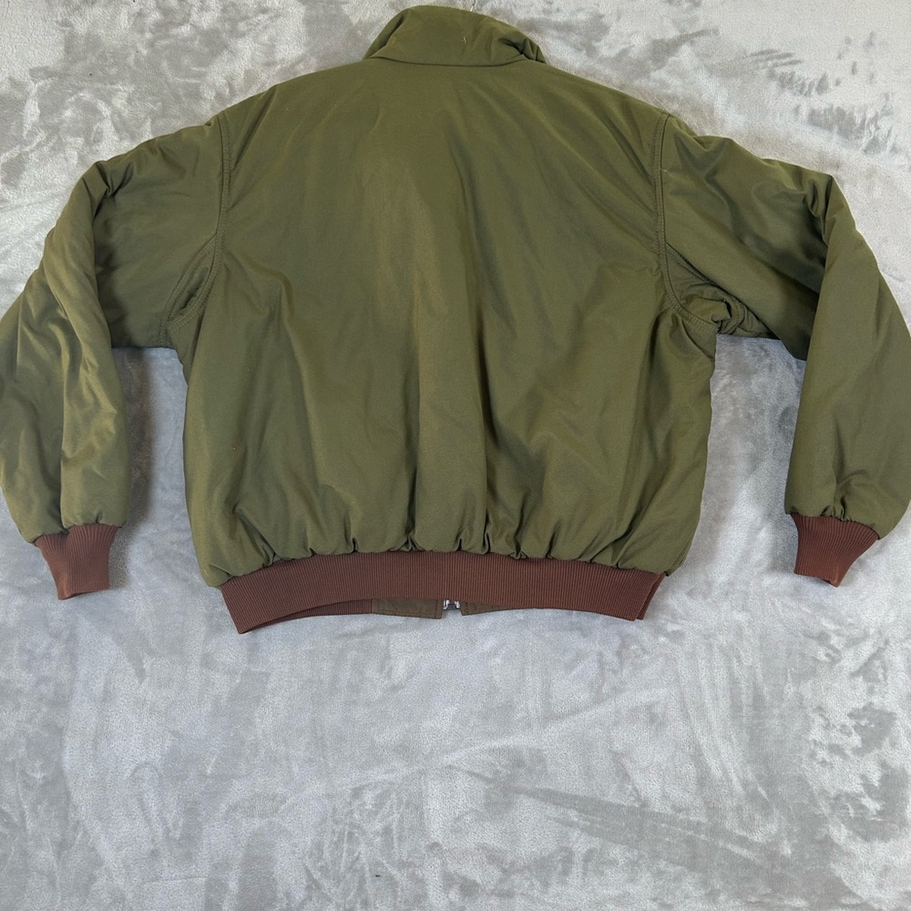 Vintage Remington reversible bomber dark green jacket - Picture 11 of 12
